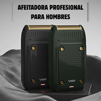 Maquinilla de Afeitar Eléctrica Profesional y Mini Recortadora