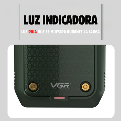 Maquinilla de Afeitar Eléctrica Profesional y Mini Recortadora