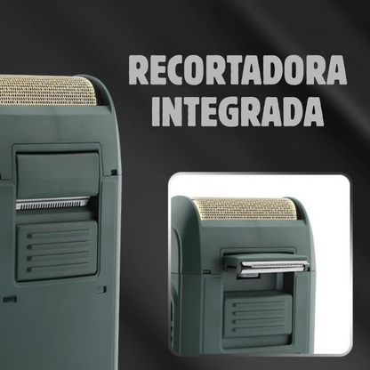 Maquinilla de Afeitar Eléctrica Profesional y Mini Recortadora